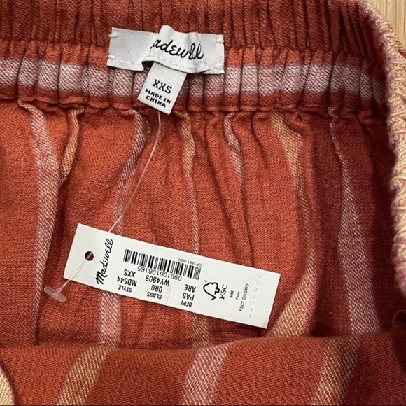 NWT MADEWELL Striped Pull-on Skirt - Picture 8 of 16